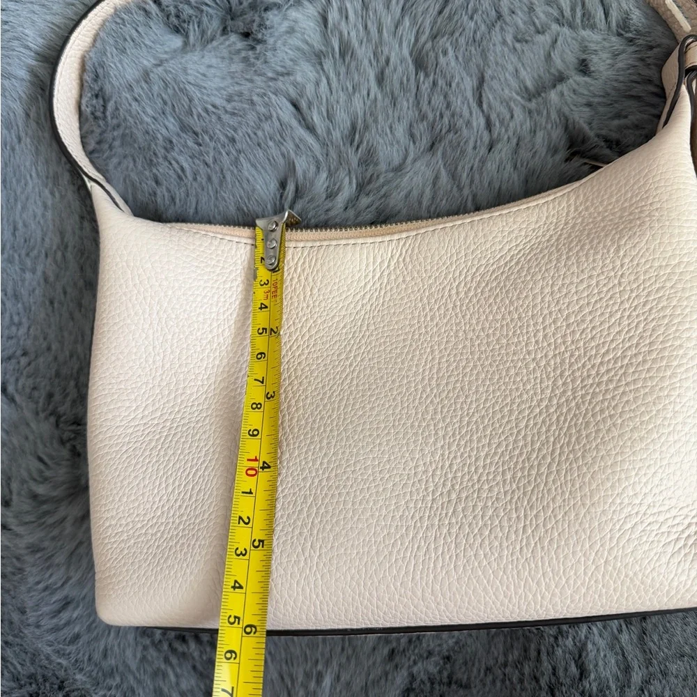 Furla Cream Shoulder Bag with Pink Butterfly Motif - Picture 11 of 11